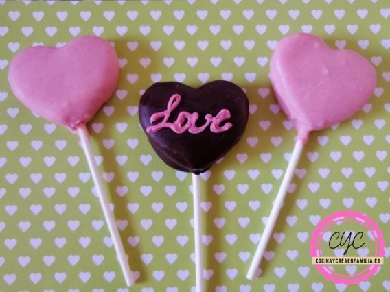 cakepop de corazón
