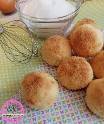 receta de coquitos esponjosos