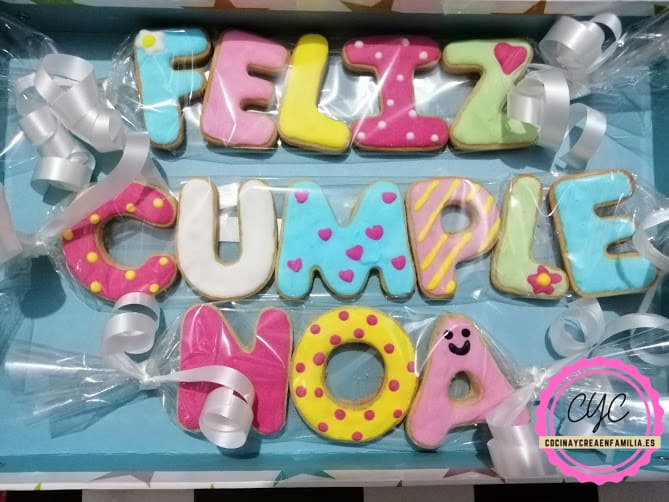 Galletas con nombre