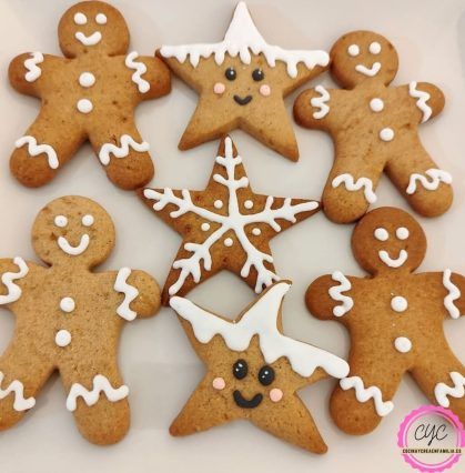Galletas de navidad de jengibre