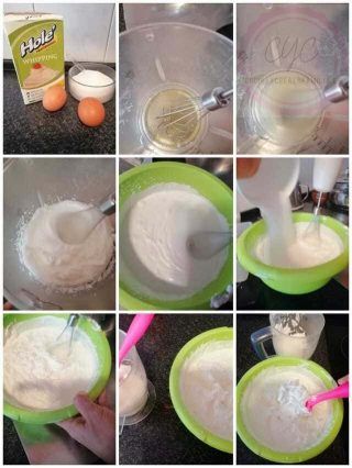 hacemos el helado casero de nata