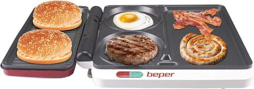 parrilla para hacer hamburguesas