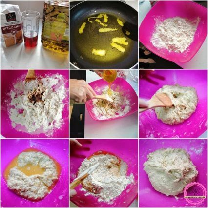 Pasos para hacer la masa de borrachuelos malagueños