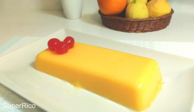 postre de naranja