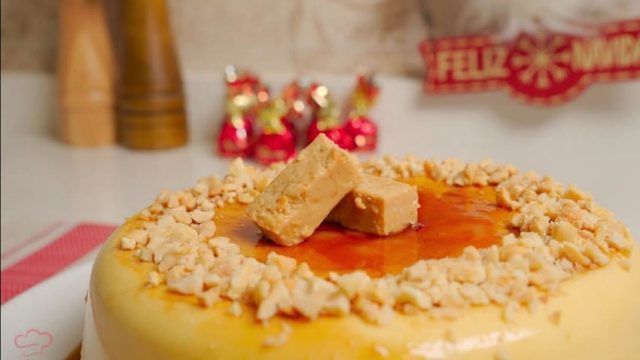 postre de turrón