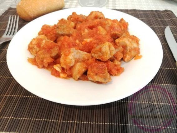 carne con tomate