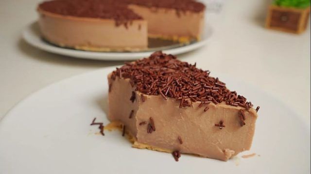Tarta fria de chocolate