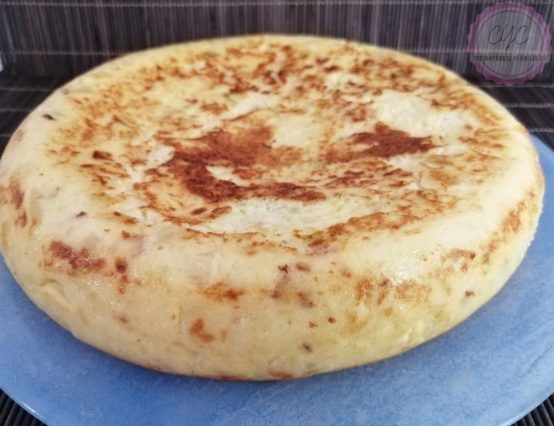 Tortilla de patatas al microondas