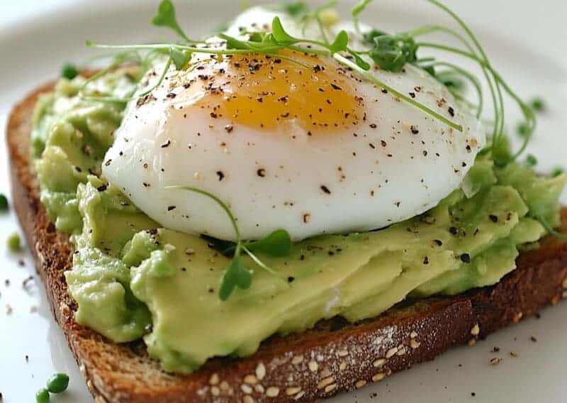 Tostadas de aguacate