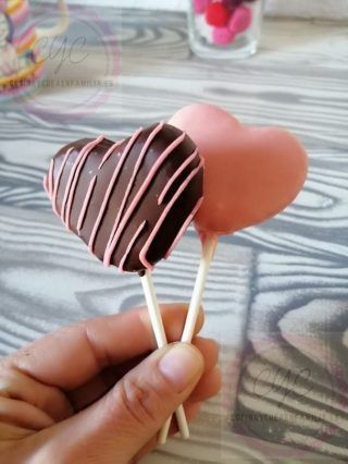 cakepops de corazón