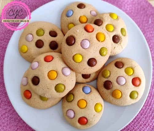 galletas con lacasitos